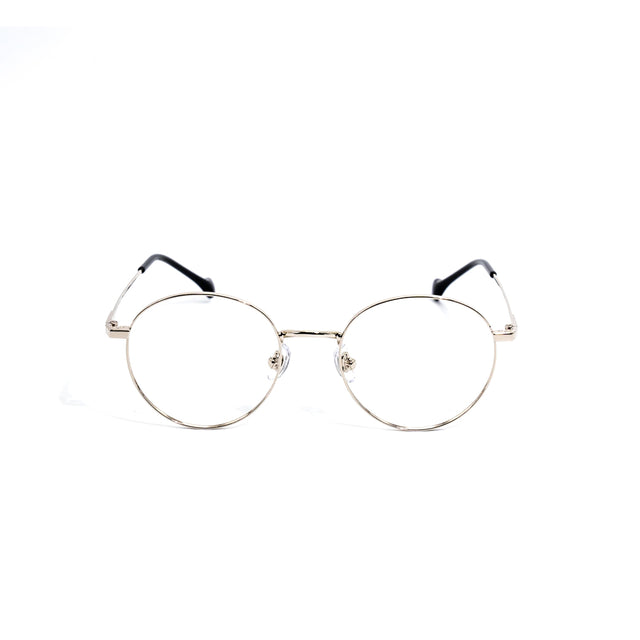 Proveedor óptico de monturas y gafas de sol , Mundogafas , H-8604 , Dorado 48-20-140 , Graduado ,