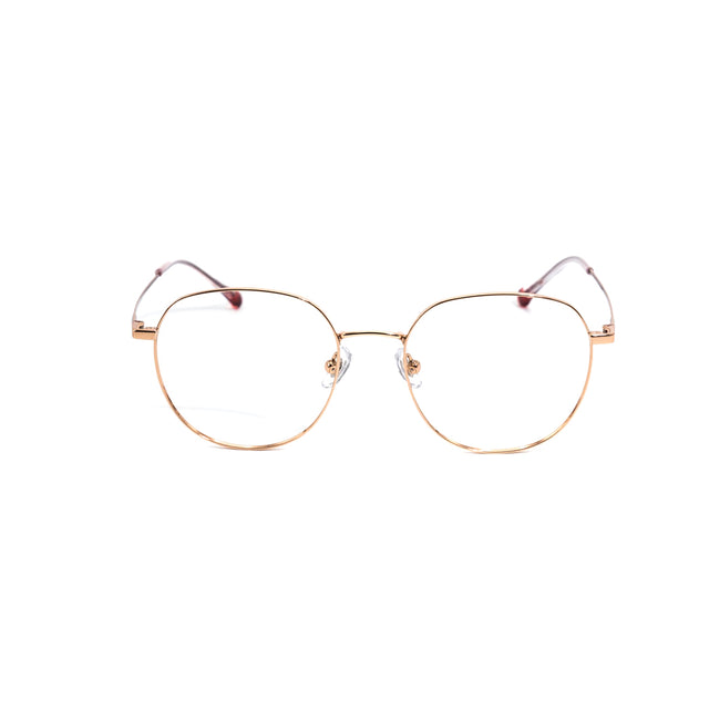 Proveedor óptico de monturas y gafas de sol , Mundogafas , H-8610 , Oro-rosa 52-18-143 , Graduado ,