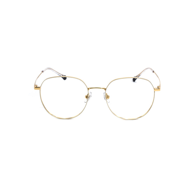 Proveedor óptico de monturas y gafas de sol , Mundogafas , H-8610 , Dorado 52-18-143 , Graduado ,