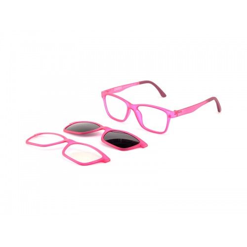 Proveedor óptico de monturas y gafas de sol , Mundogafas , HZ-8505 , Rosa 52-15-140 , Graduado ,