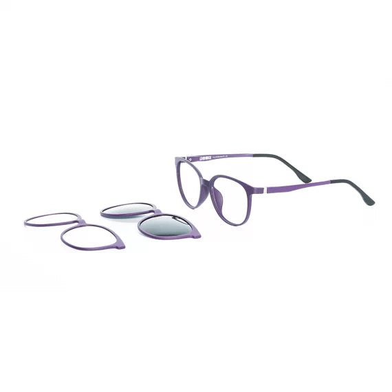 Proveedor óptico de monturas y gafas de sol , Mundogafas , HZ-8507 , Morado 50-16-140 , Graduado ,