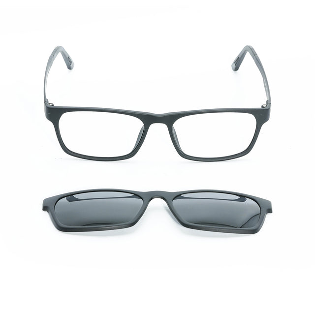 Proveedor óptico de monturas y gafas de sol , Mundogafas , HZ-8508 , Negro 56-17-140 , Graduado ,