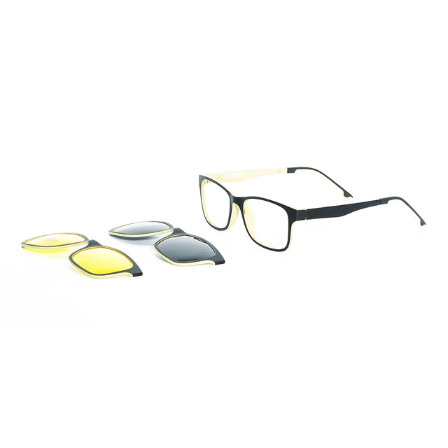 Proveedor óptico de monturas y gafas de sol , Mundogafas , HZ-8509 , Beige 52-18-140 , Graduado ,