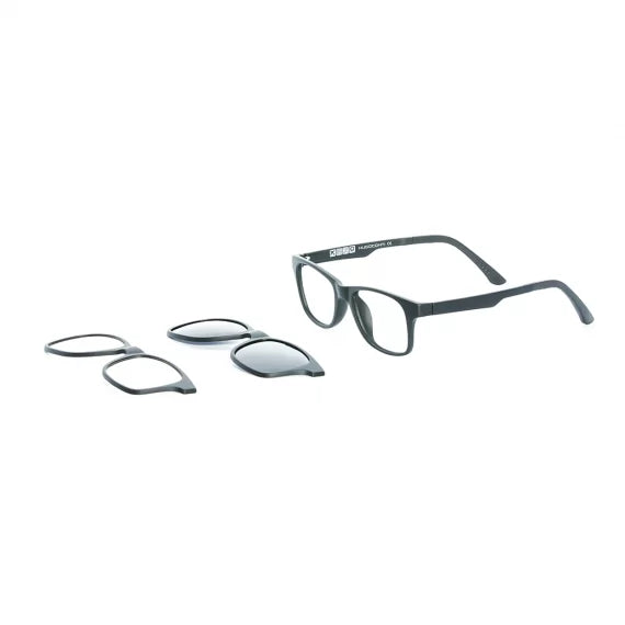 Proveedor óptico de monturas y gafas de sol , Mundogafas , HZ-8511 , Negro 46-19-137 , Graduado ,
