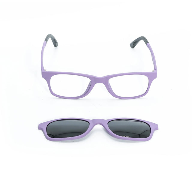 Proveedor óptico de monturas y gafas de sol , Mundogafas , HZ-8511 , Morado 46-19-137 , Graduado ,