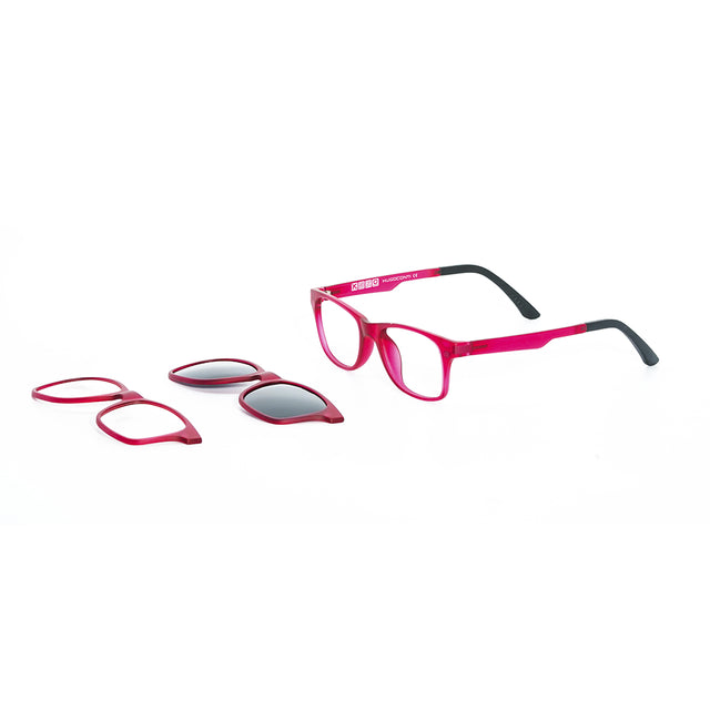 Proveedor óptico de monturas y gafas de sol , Mundogafas , HZ-8511 , Granate 46-19-137 , Graduado ,