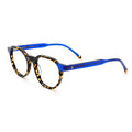 Proveedor óptico de monturas y gafas de sol , Mundogafas , ROUEN , Carey azul amarillo 50-20-147 , Graduado ,