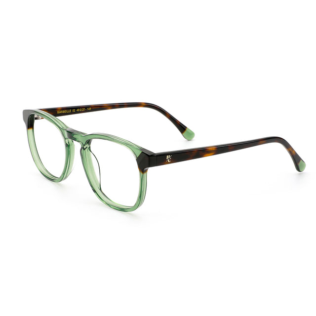Proveedor óptico de monturas y gafas de sol , Mundogafas , MARSILLE , Verde 49-20-145 , Graduado ,