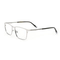 Proveedor óptico de monturas y gafas de sol , Mundogafas , BLOIS , Plateado 54-16-145 , Graduado ,