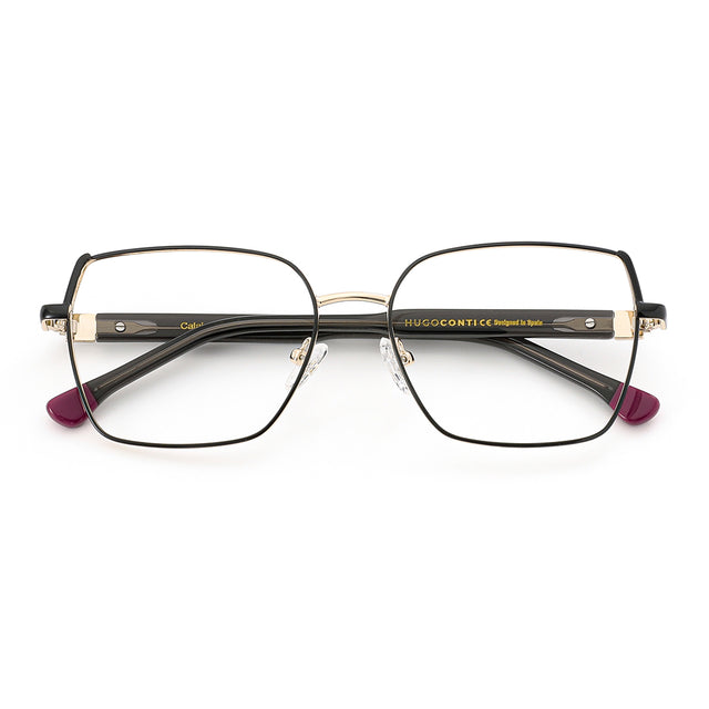 Proveedor óptico de monturas y gafas de sol , Mundogafas , CALAIS , Negro 55-16-140 , ,