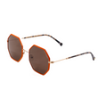 Proveedor óptico de monturas y gafas de sol , Mundogafas , PALMA , Naranja 52-22-140 , Gafas de sol ,